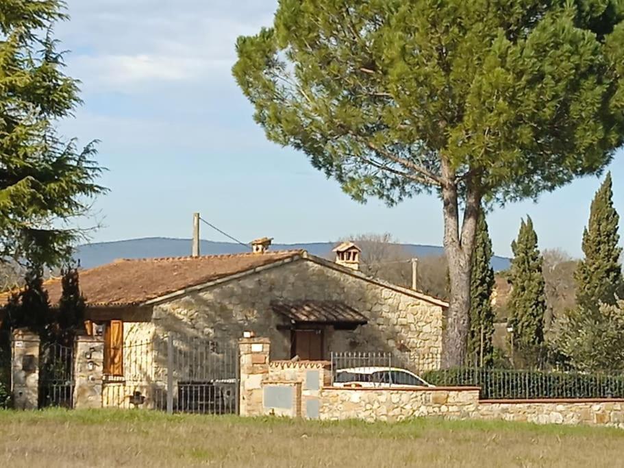 Villetta Con Parco Vicino San Gimignano 콜레 발델사 외부 사진