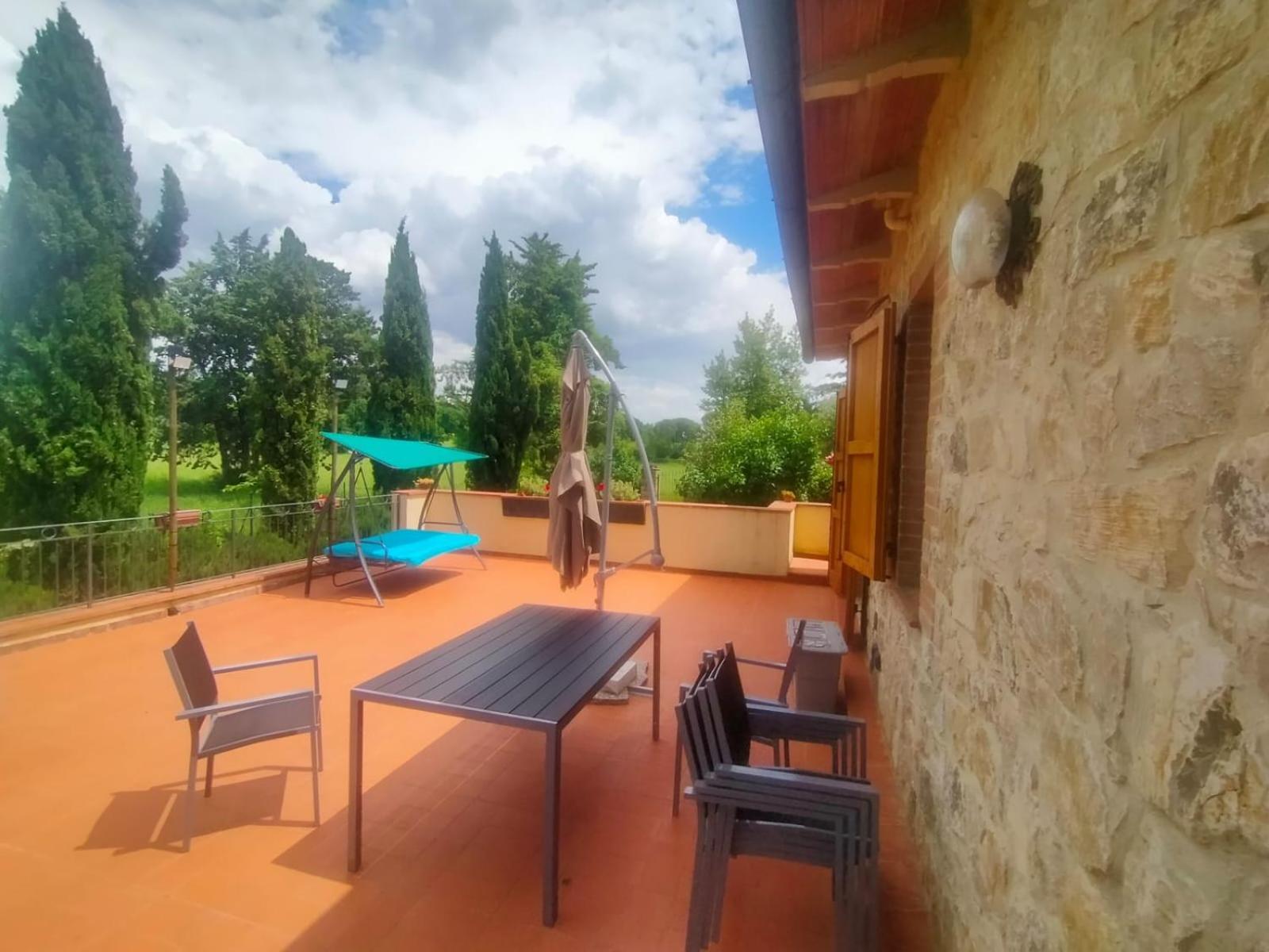 Villetta Con Parco Vicino San Gimignano 콜레 발델사 외부 사진